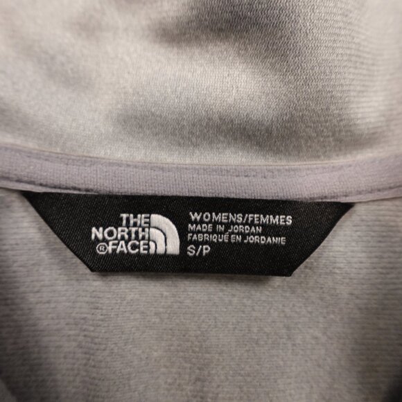 The North Face Quarter-Zip Tech Fleece Pullover Women’s Small Gray - Picture 2 of 12